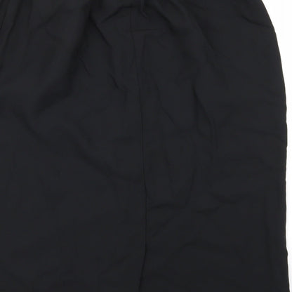 Ann Harvey Womens Black   A-Line Skirt Size 10  - Stretch waistband