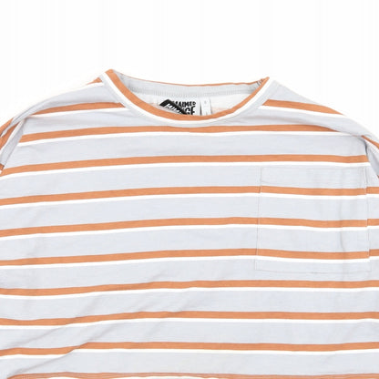 Womens UK Size XS Reclaimed Vintage Multicoloured Basic T-Shirt