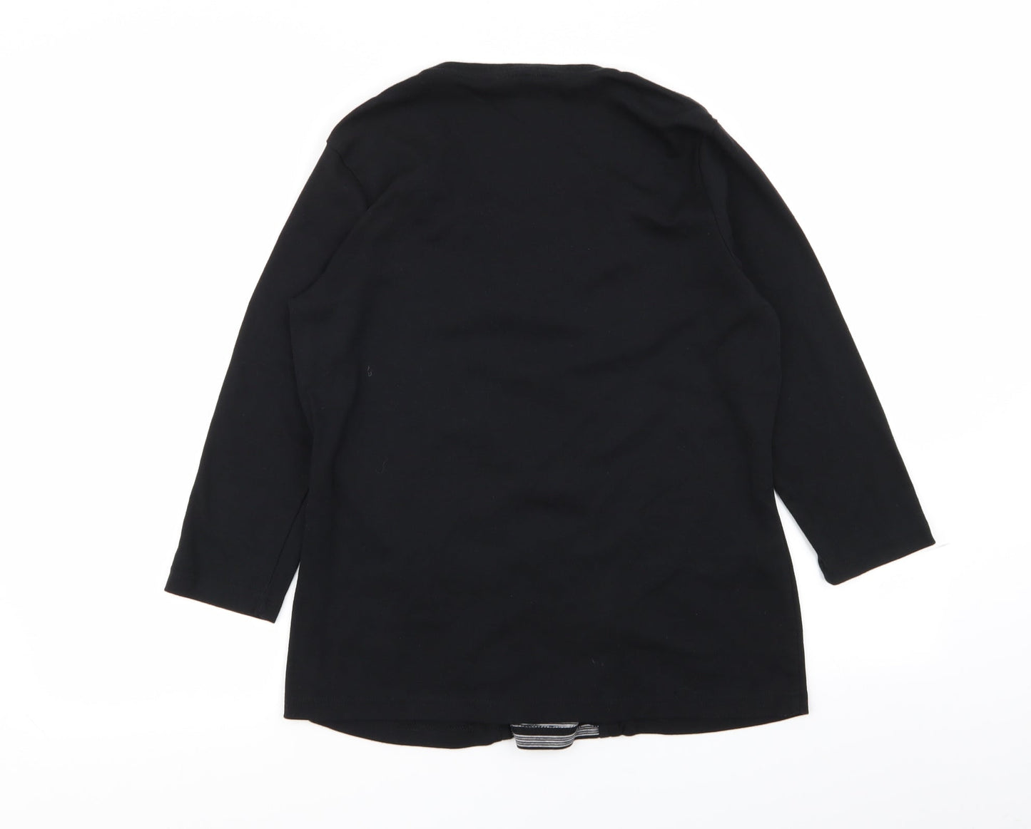 Womens UK Size M BM Black Cardigan Jumper