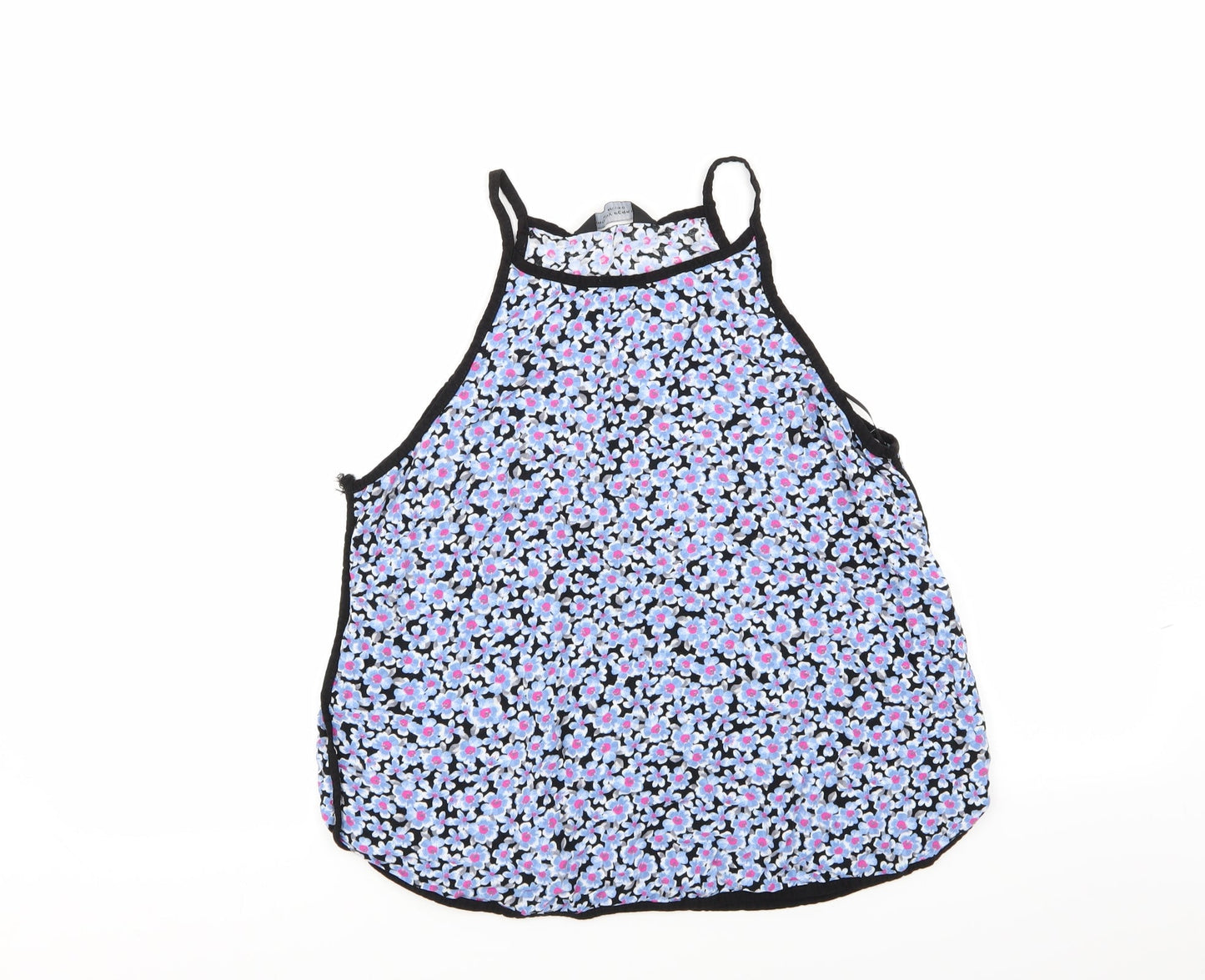 Womens UK Size 14 Dorothy Perkins Blue Basic Tank