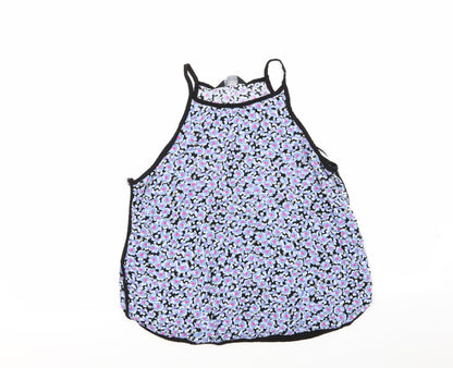 Womens UK Size 14 Dorothy Perkins Blue Basic Tank