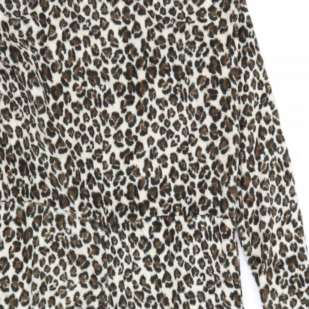 Dunelm Womens Multicoloured Animal Print  Top One Piece Size S