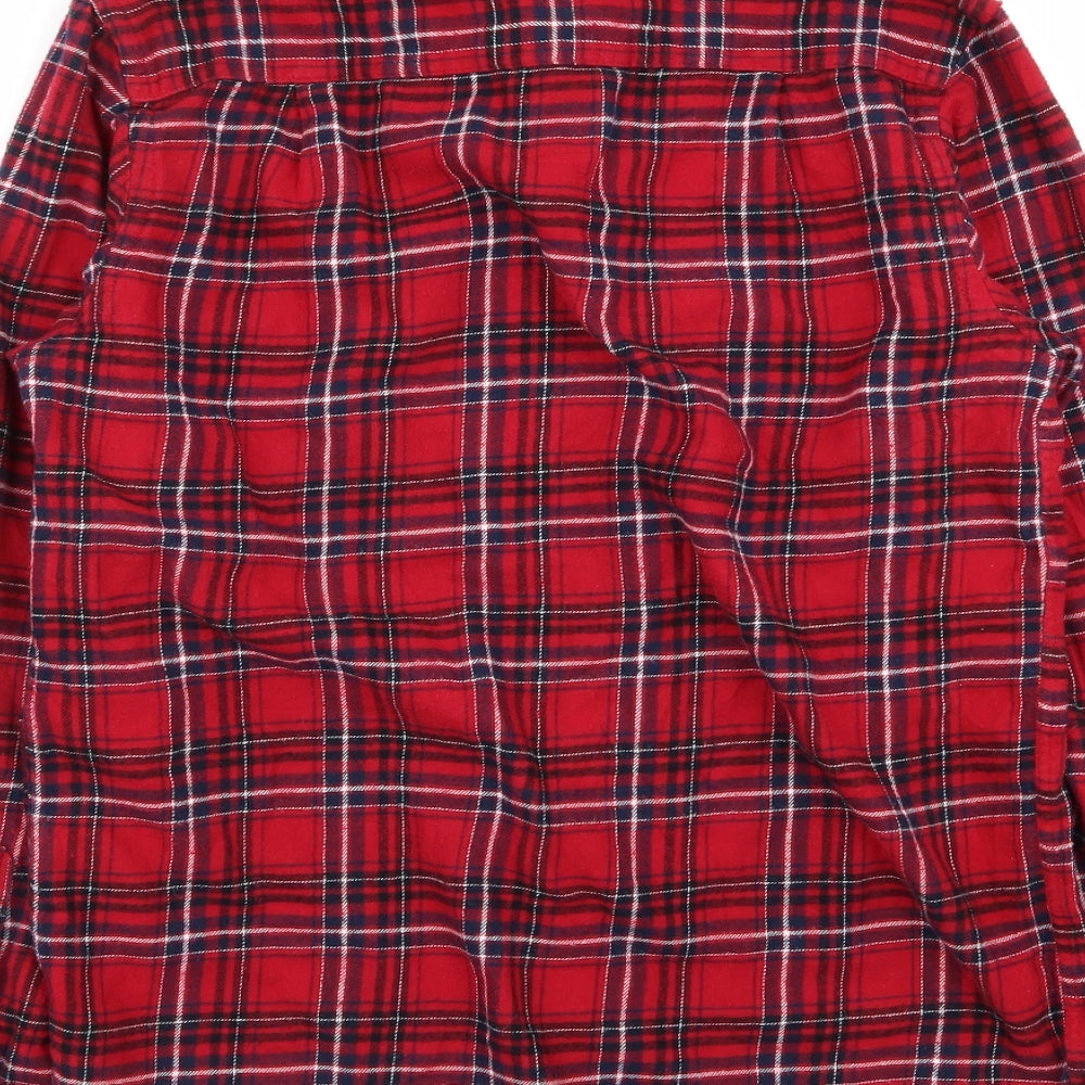 Mens UK Size S Cedar Wood State Multicoloured  Button-Up Long Sleeve Casual Shir