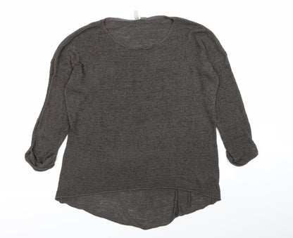 Womens UK Size M H&M Grey Pullover Jumper