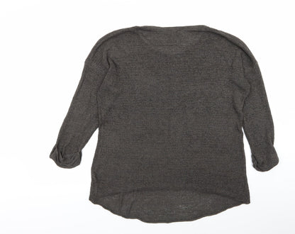 Womens UK Size M H&M Grey Pullover Jumper