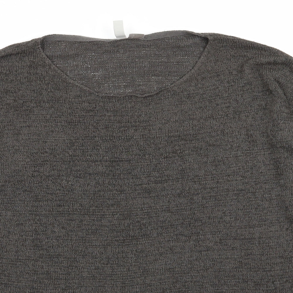 Womens UK Size M H&M Grey Pullover Jumper