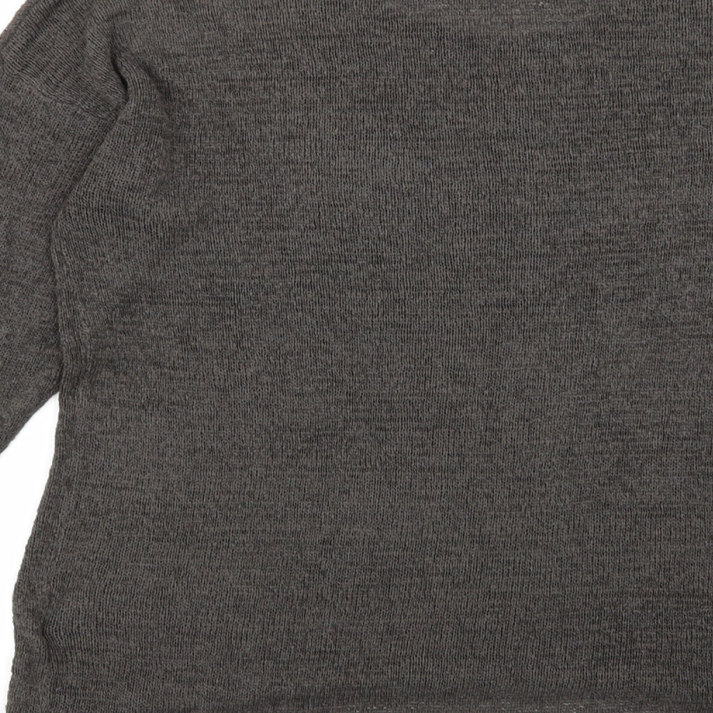Womens UK Size M H&M Grey Pullover Jumper