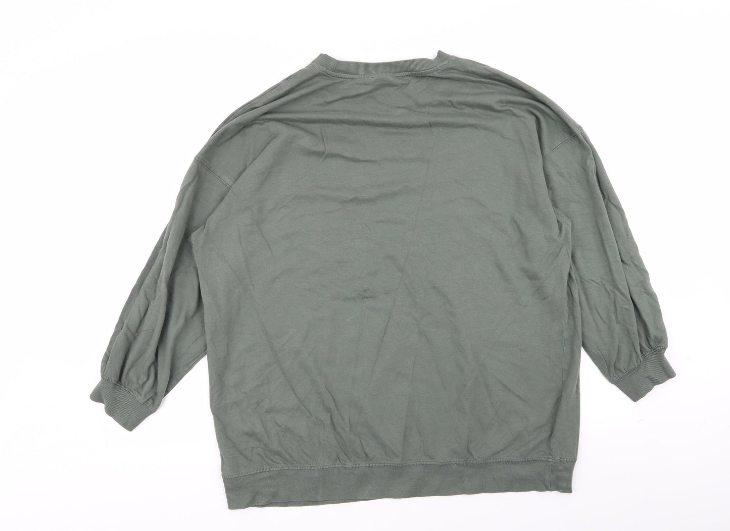 Womens UK Size M H&M Green  Jumper