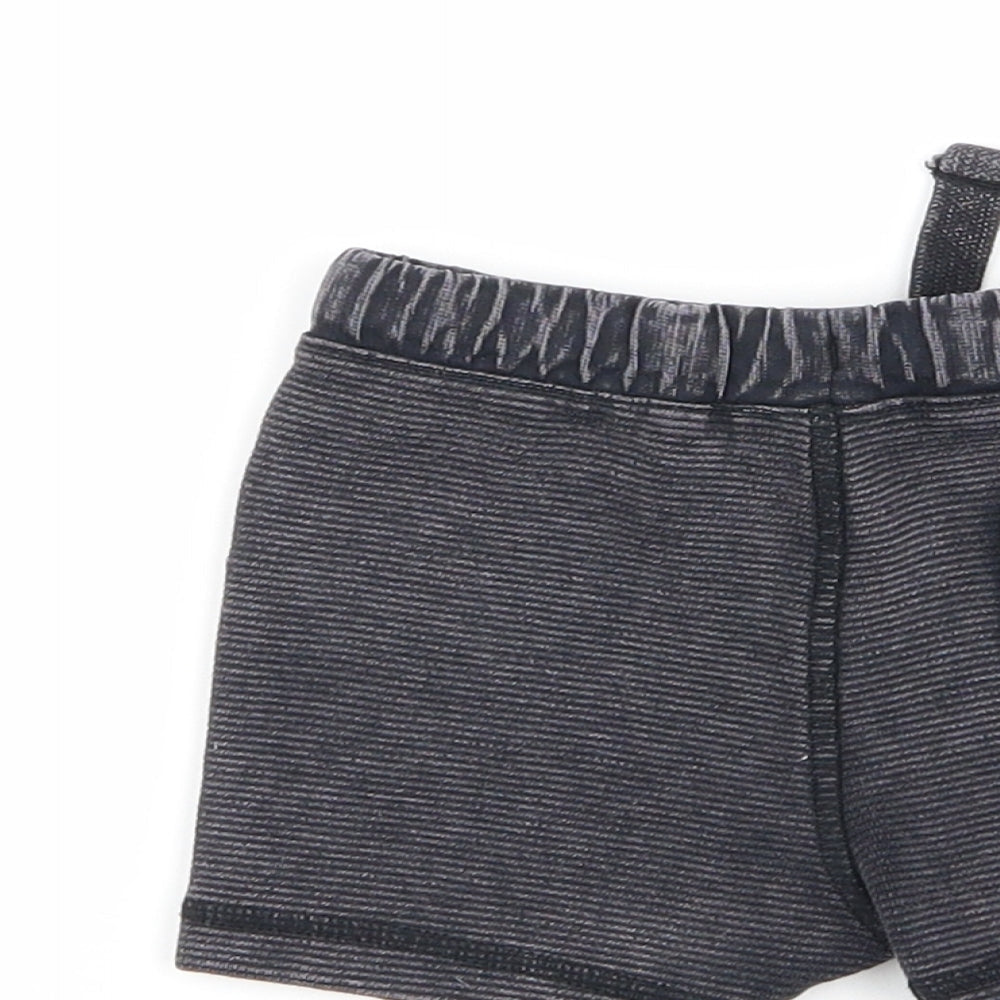 fred and flo Boys Grey Tie Dye  Capri Trousers Size 3-6 Months