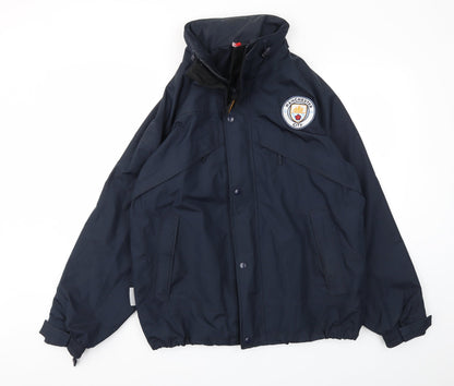 Mens UK Size S RESULT Blue Jacket