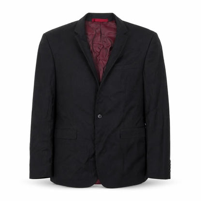 Mens UK Size 42 Topman Regular Black Suit Jacket