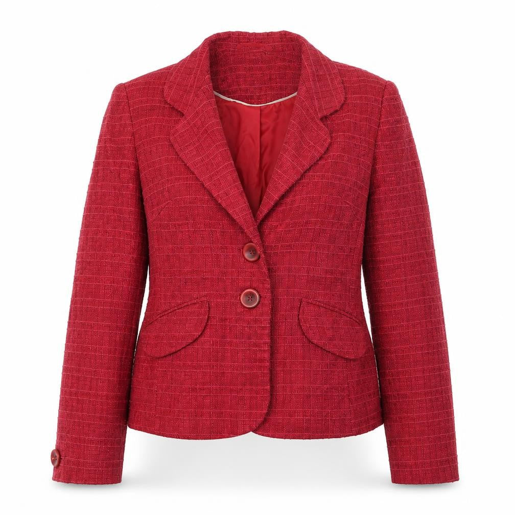 Womens UK Size 10 NEXT Regular Red Blazer