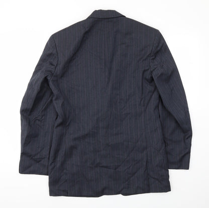 M&S Mens Blue   Jacket Blazer Size 38