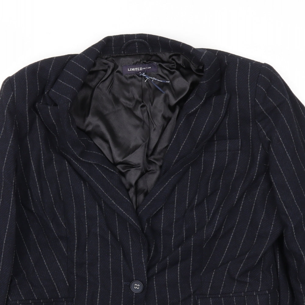 M&S Womens Blue   Jacket Blazer Size 18