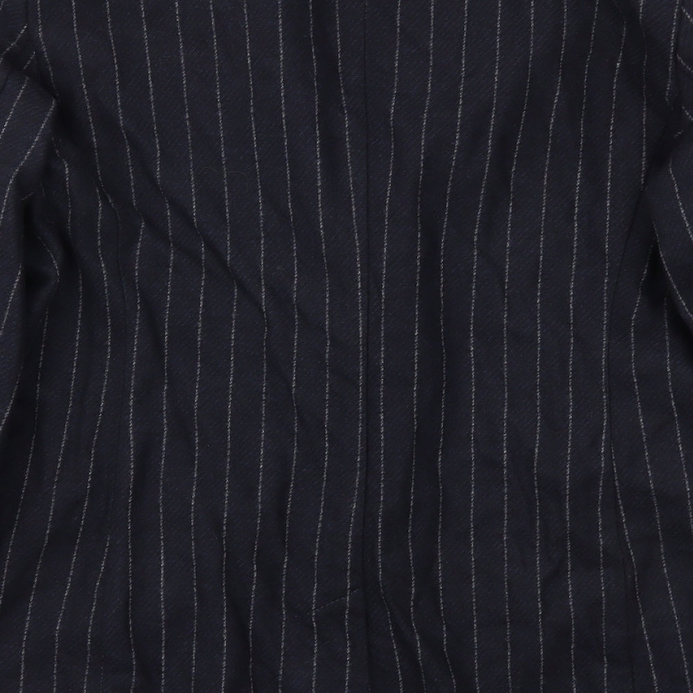 M&S Womens Blue   Jacket Blazer Size 18