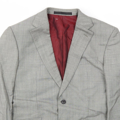 Mens UK Size 38 M&S Regular Grey Suit Jacket