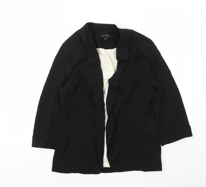New Look Womens Black   Jacket Blazer Size 14