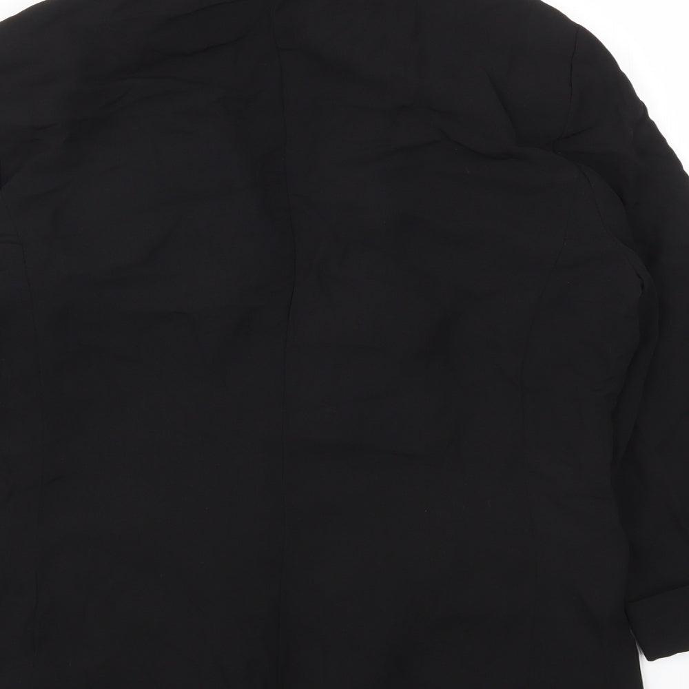 New Look Womens Black   Jacket Blazer Size 14