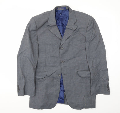 Mens UK Size 40 M&S Regular Grey Suit Jacket
