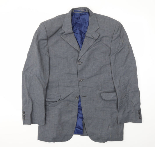 Mens UK Size 40 M&S Regular Grey Suit Jacket