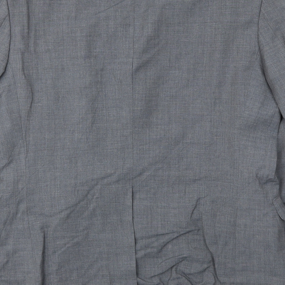 Mens UK Size 40 M&S Regular Grey Suit Jacket