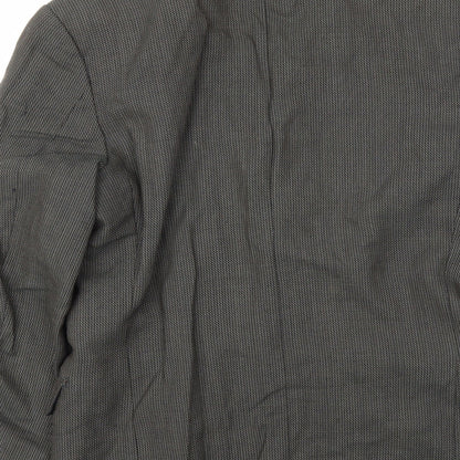 Mens UK Size 38 Debenhams Regular Green Suit Jacket
