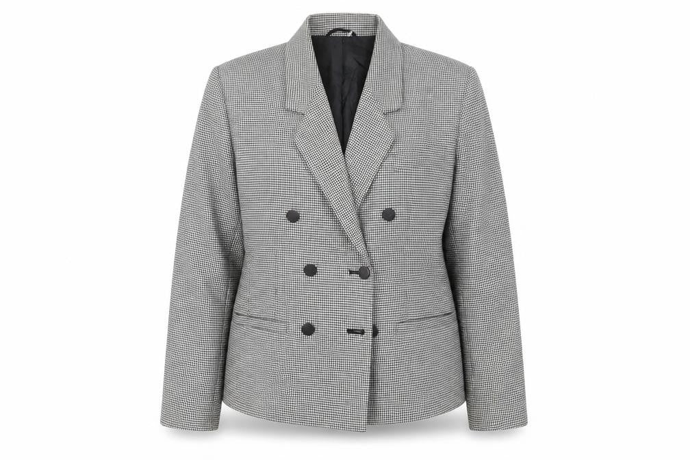 Womens UK Size 14 st Michael Regular Grey Blazer