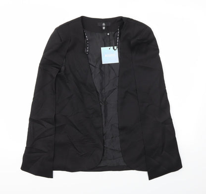 Missguided Womens Black   Jacket Blazer Size 10