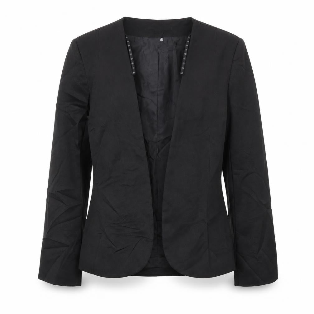 Womens UK Size 10 Missguided Regular Black Blazer