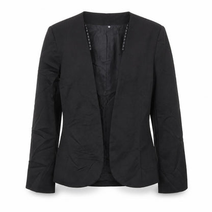 Womens UK Size 10 Missguided Regular Black Blazer