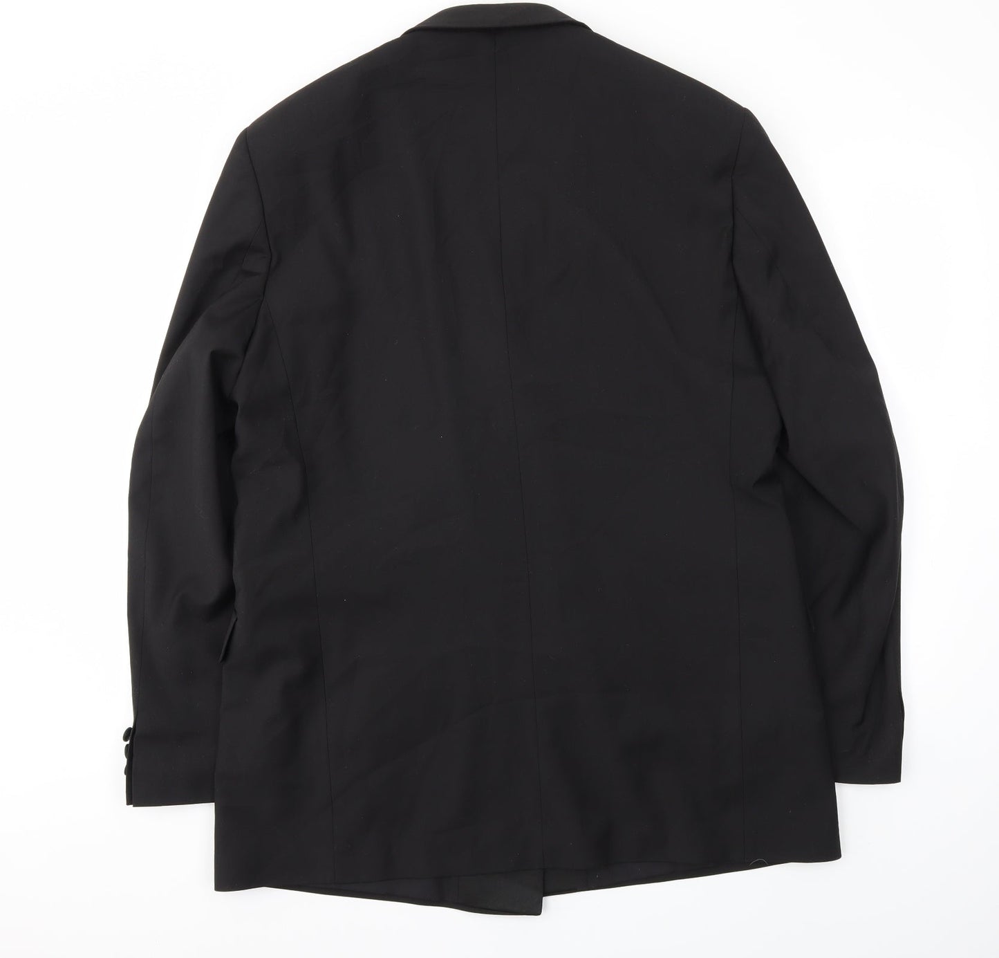 Mens UK Size 42 M&S Regular Black Suit Jacket