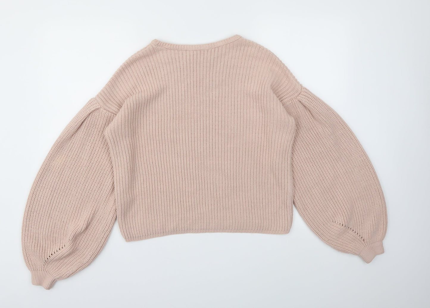 Womens UK Size M New Look Pink Pullover Jumper