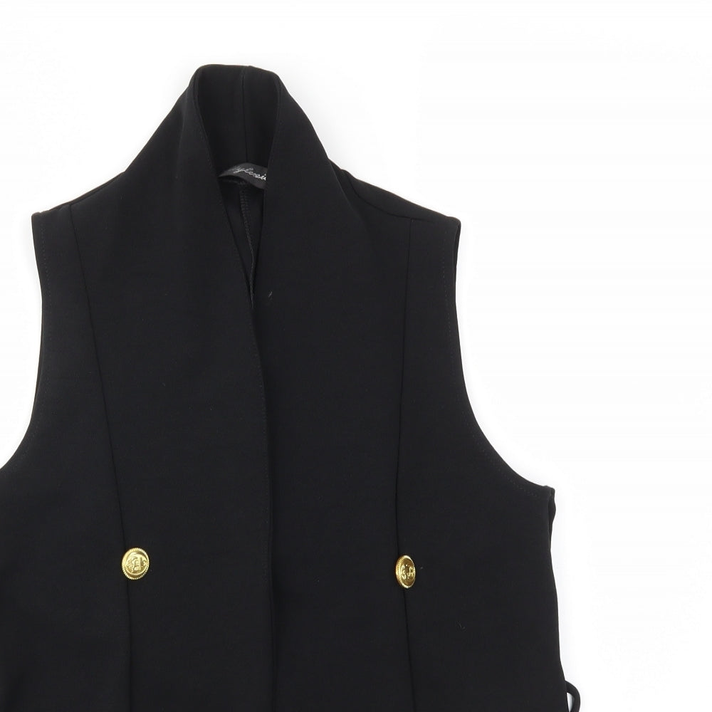 STYLEWISE Womens Black   Jacket Blazer Size 12