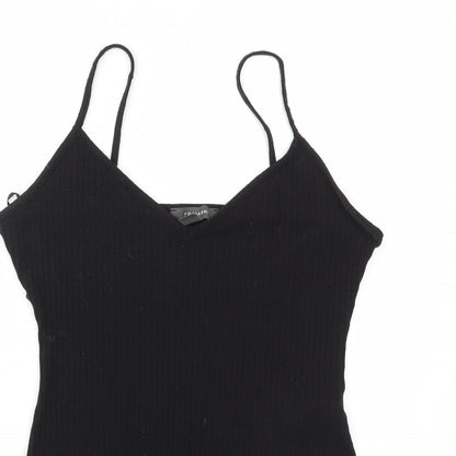 Primark Womens Black   Bodysuit One-Piece Size S