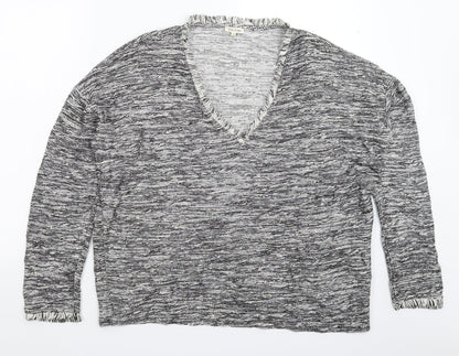 Womens UK Size 14 River Island Grey Pullover Jumper