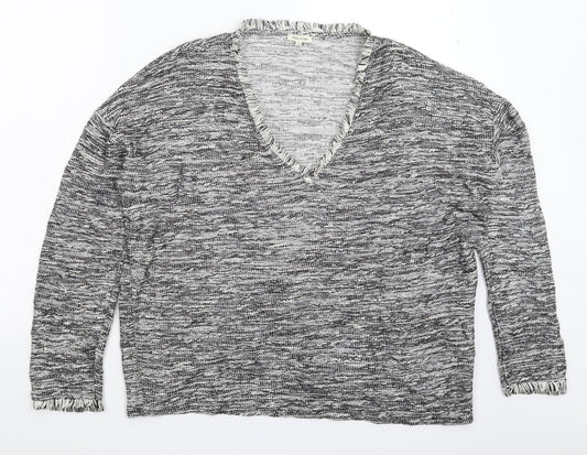 Womens UK Size 14 River Island Grey Pullover Jumper