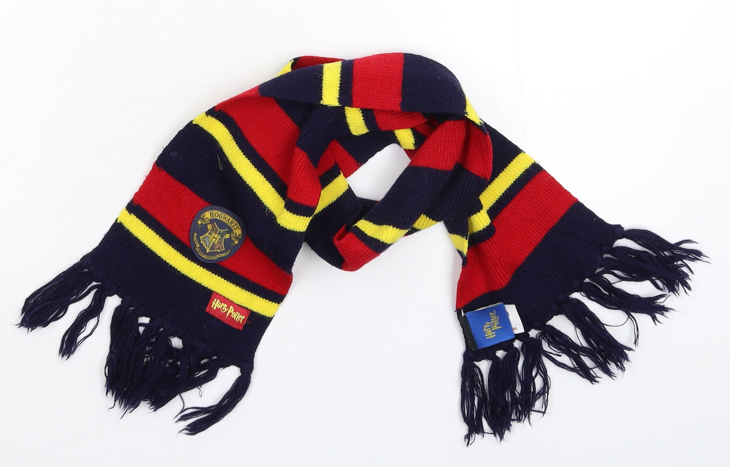 Ladybird Unisex Multicoloured Striped Knit Scarf  One Size  - Harry Potter
