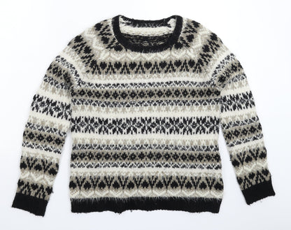 Womens UK Size 10 Marks and Spencer Multicoloured Pullover Jumper