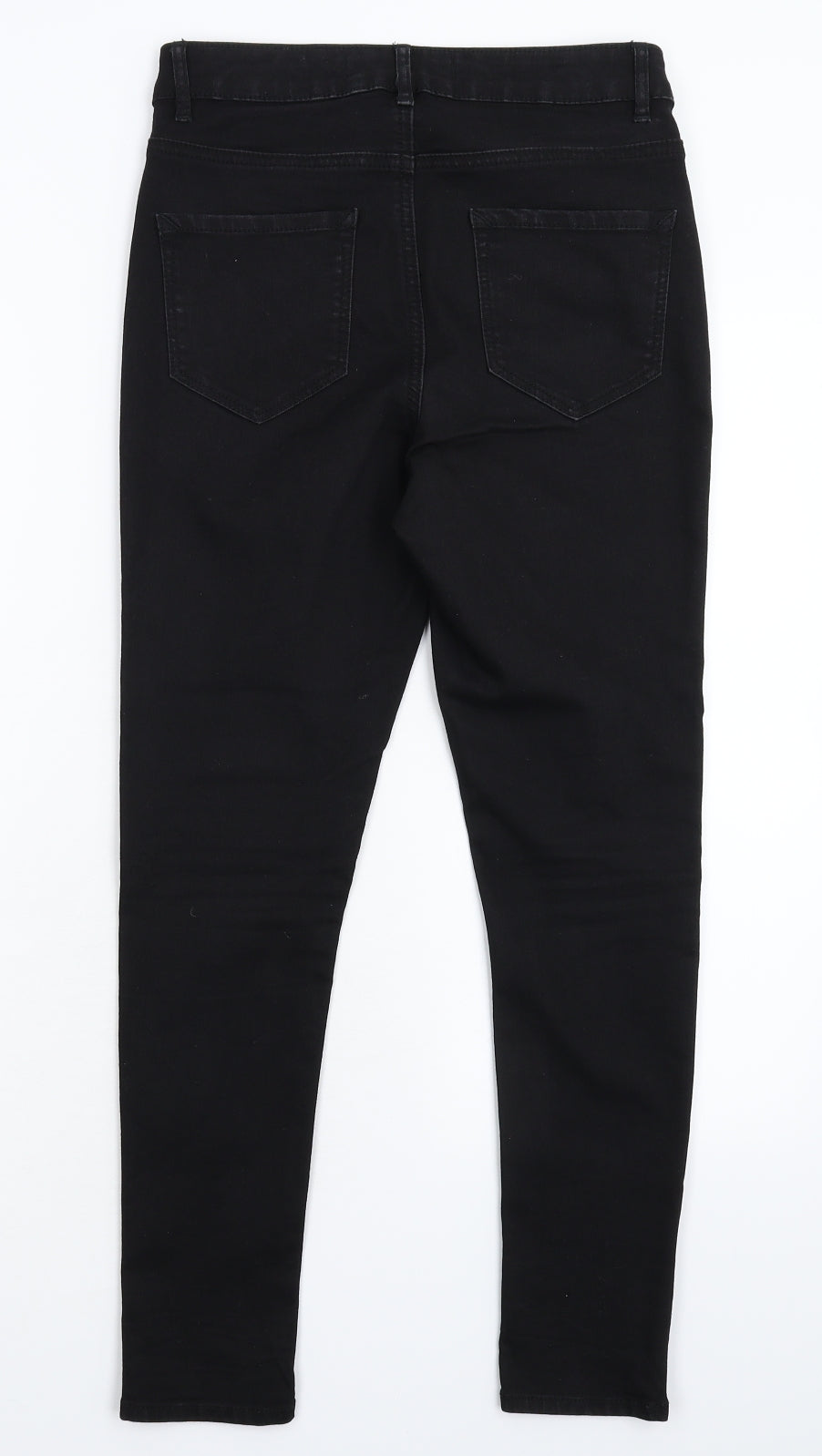 George Womens Black  Denim Skinny Jeans Size 8 L27 in