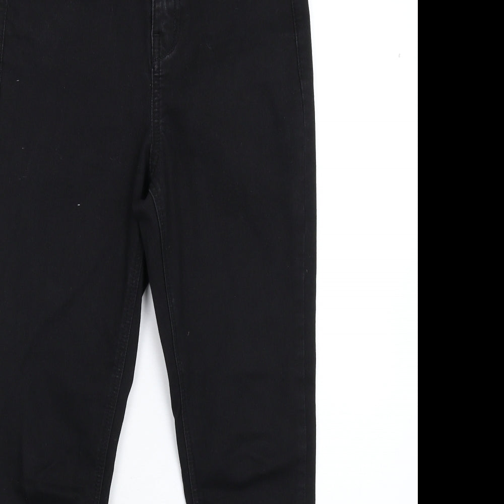 George Womens Black  Denim Skinny Jeans Size 8 L27 in