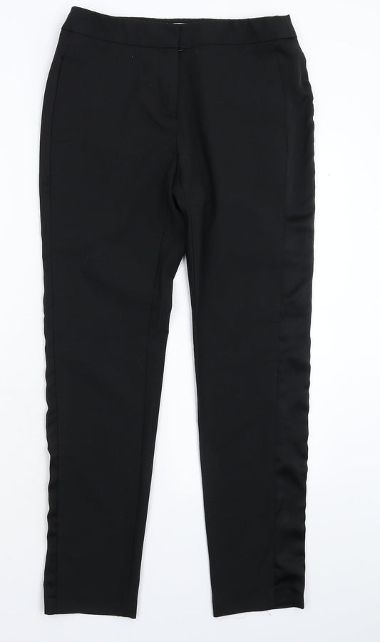 Debenhams Womens Black   Dress Pants Trousers Size 10 L28 in