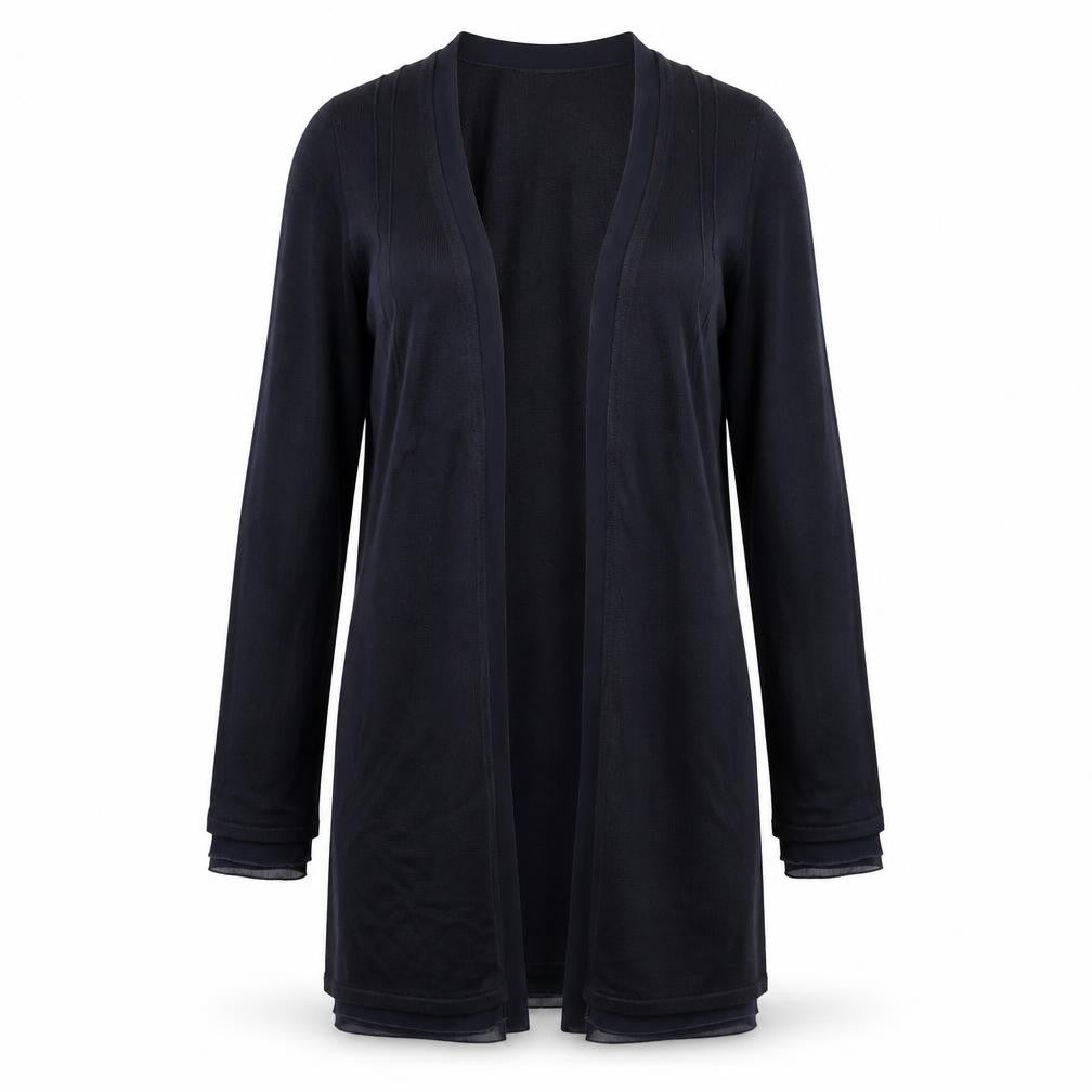 Womens UK Size 12 Per Una Blue Cardigan Jumper