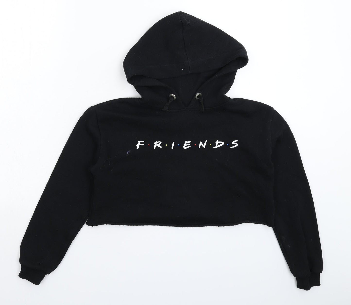 New Look Girls Black   Pullover Hoodie Size 10-11 Years