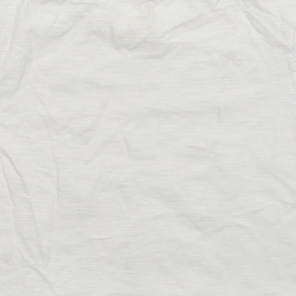 F&F Girls White   Basic T-Shirt Size 9-10 Years