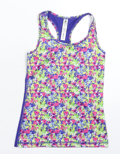 90 Degree Girls Multicoloured Floral  Basic Tank Size 7-8 Years