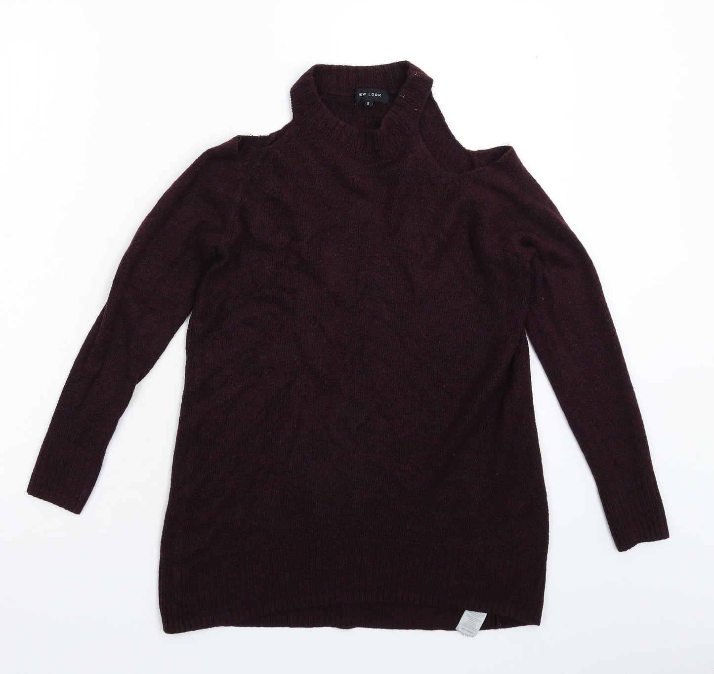 Womens UK Size S New Look Brown Pullover Jumper