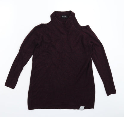 Womens UK Size S New Look Brown Pullover Jumper