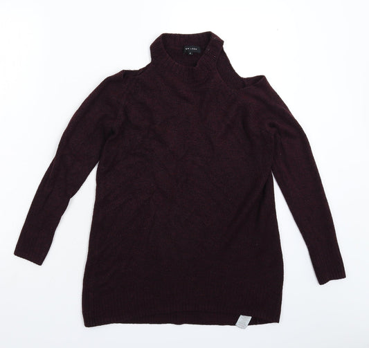 Womens UK Size S New Look Brown Pullover Jumper