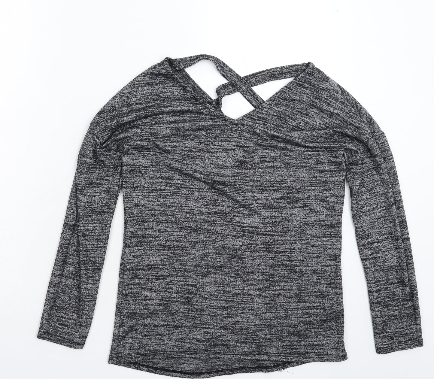 Womens UK Size 6 F&F Grey Pullover Jumper