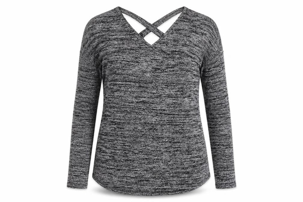 Womens UK Size 6 F&F Grey Pullover Jumper